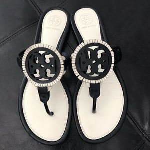 AUTHENTIC Tory Burch Fringed Millers